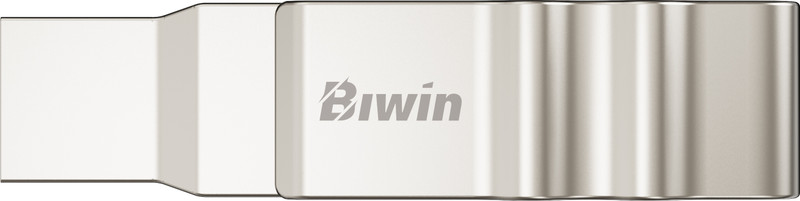 Biwin UD150 256 GB OTG Drive Compatible with Laptop USB 3.2 Metal Case(Silver, Type A to Type C)