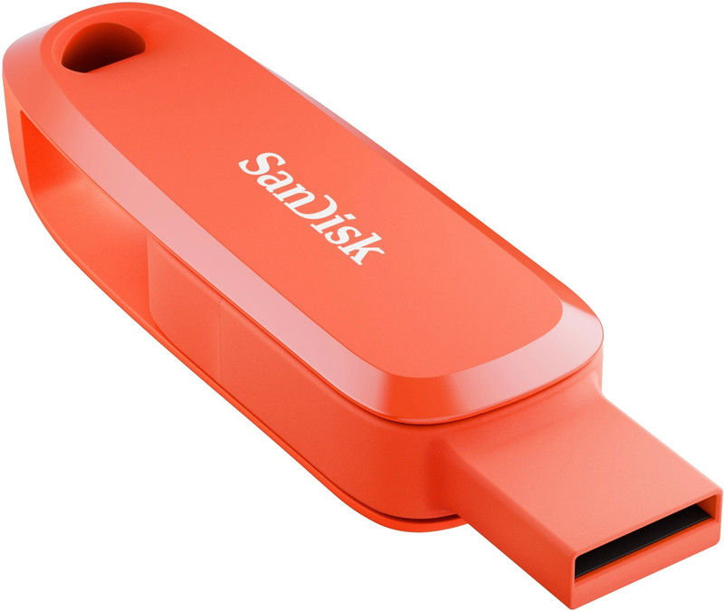 SanDisk SDDDC6-512G-I46NO 512 GB OTG Drive Compatible with Laptop, Desktop Computer, Mobile USB 3.2 Plastic Case(Orange, Type A to Type C)