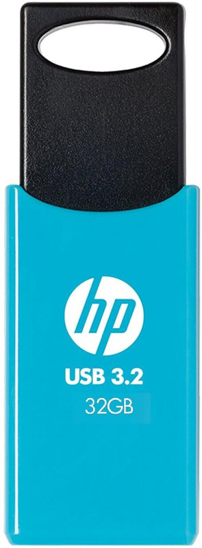 HP 712W USB3.2 (7Z3755AA#ACJ) 64 GB Pen Drive Compatible with Laptop, Desktop Computer, Gaming Console, Television USB 3.2 Plastic Case(Black)