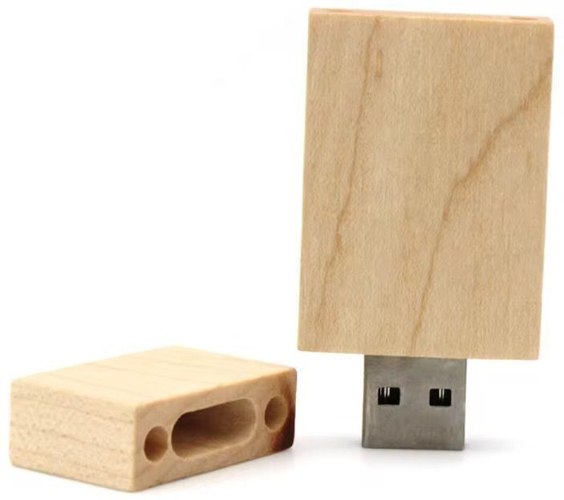sippytales WOODEN BOX 8 GB Pen Drive Compatible with Laptop, Audio Player, Television, Desktop Computer USB 2.0 Wood Case(Brown)