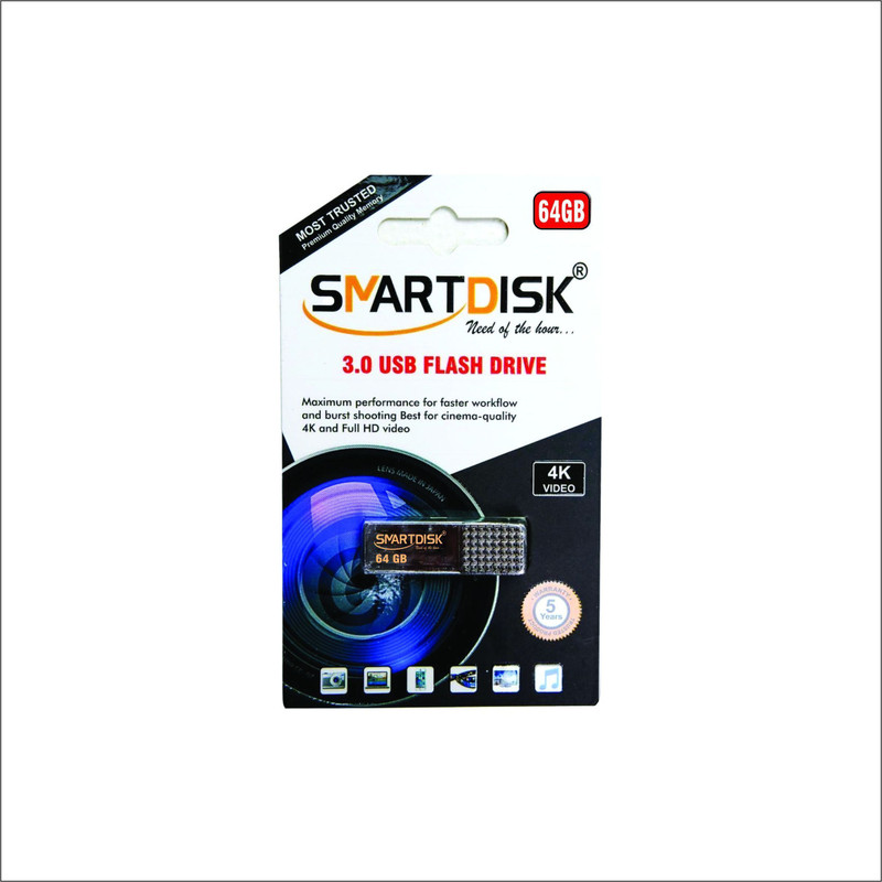 SMART DISK Wedding Special USB 3.2 64 GB Pen Drive Compatible with Laptop, Desktop Computer, Television USB 3.2 Plastic Case(Gold)