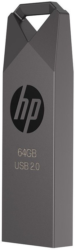 HP 235w-Grey 64 GB Pen Drive Compatible with Desktop Computer, Laptop, Tablet USB 2.0 Metal Case(Grey)
