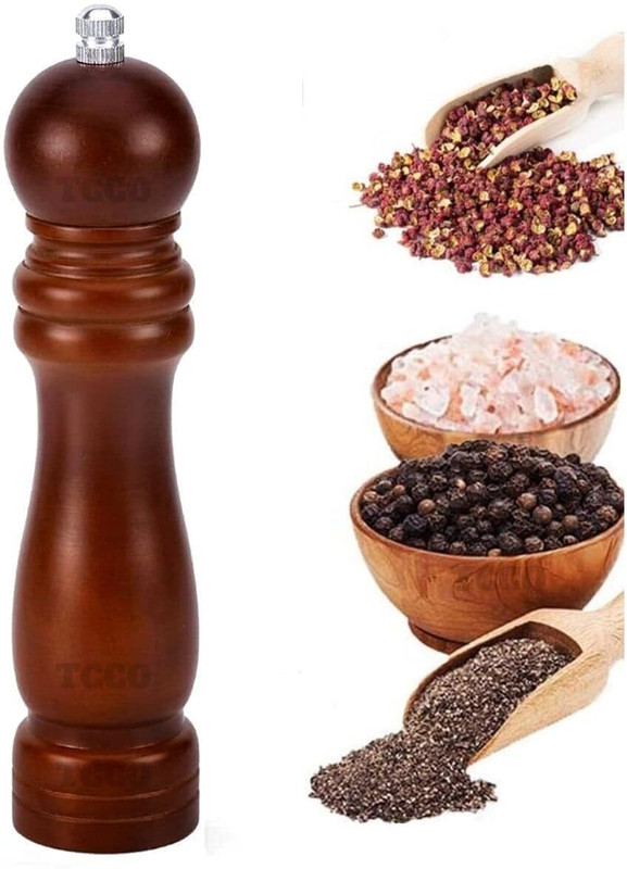 Touchcart 123 Wooden Burr Mill(Brown, Pack of 1)