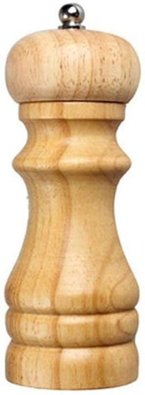 PARATPAR MALL Wooden Salt & Pepper Grinders Salt and Pepper & Spice Storage Dispenser Mixer Wooden Traditional Pepper Mill(Brown, Pack of 1)
