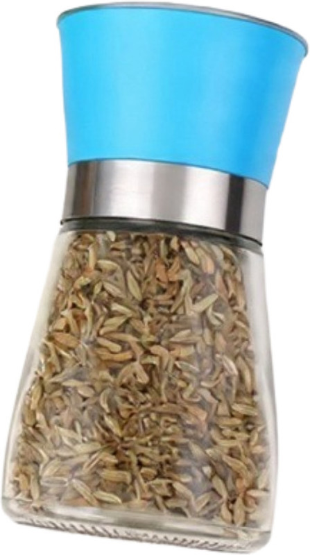 Nabila Creation Hand Plastic Pepper Grinder | Salt & Spice Crusher (Pack of 1) Plastic Traditional Pepper Mill(Blue, Pack of 1)