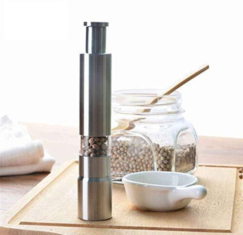 MRJV Pepper Muller - Adjustable Stainless Steel Grinder with Ceramic Core Hand Muller Grinder