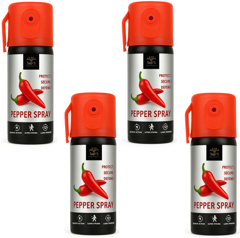 SAPI'S PowerGuard Pepper Spray, Self Defense Pepper Spray Pepper Gun