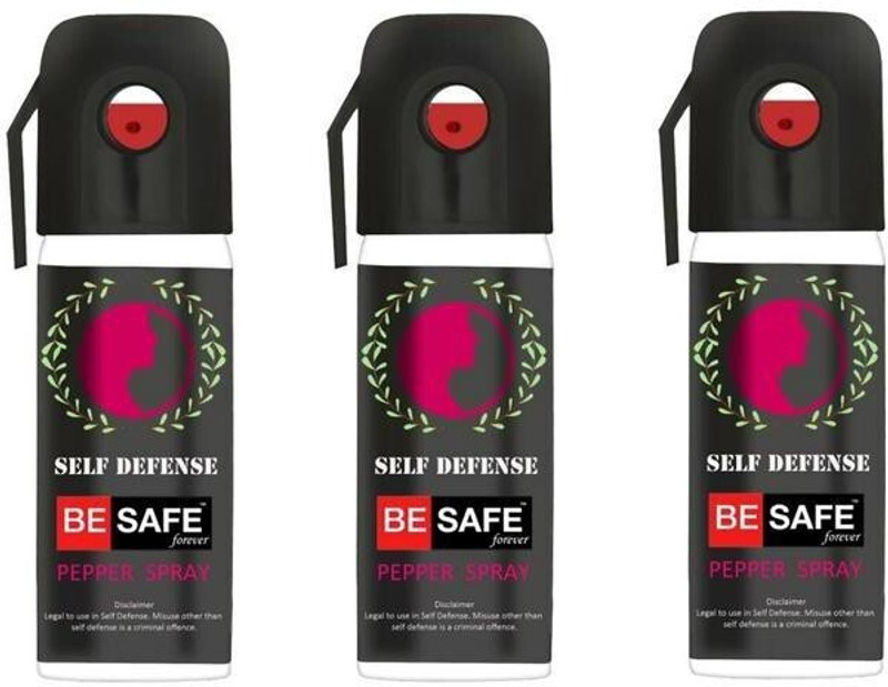 BE SAFE Forever Self Defence Pepper Spray for Women Pepper Stream Spray