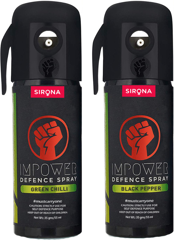 IMPOWER Ultra Strong Self Defence for Women Safety 55 ml Pepper Gel Spray