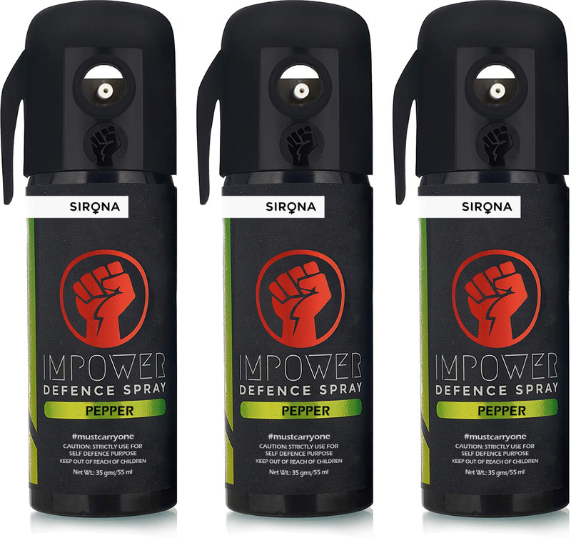 IMPOWER Ultra Strong Self Defence for Women Safety 55 ml Pepper Gel Spray