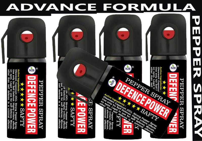 N2B Defence Power Women Self Defence Pepper Spray for Safety/Protection Pepper Gun