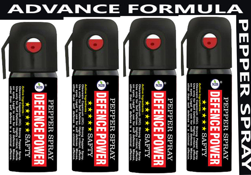 N2B Defence Power Women Self Defence Pepper Spray for Safety/Protection Pepper Gun
