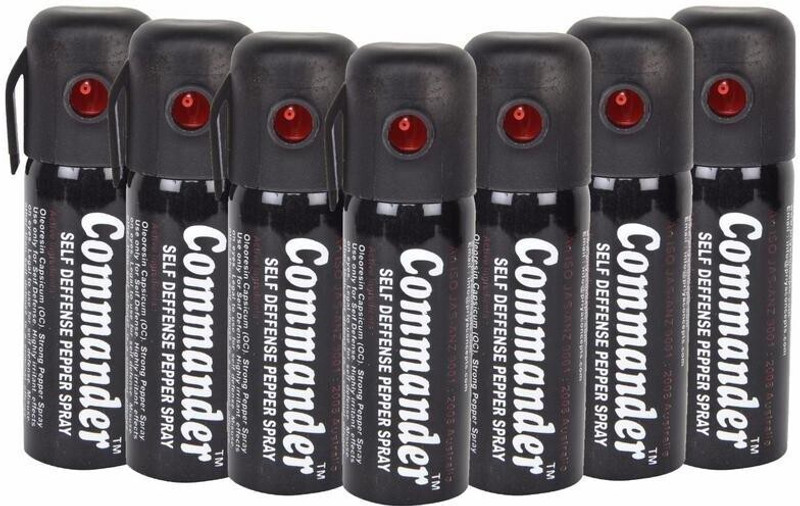 COMMANDER Ladies Guardian Self Defence Women Safety upto 10 feet Range Dispensable Combo Pack of 2 Pepper Stream Spray