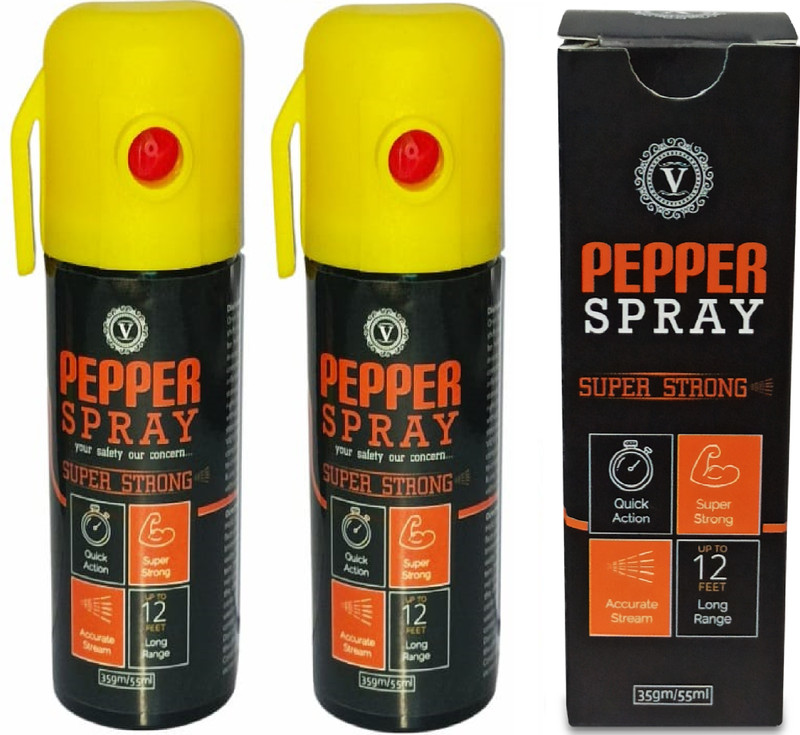 VIEWERSINDIA Pepper Spray Self Defence for Girl's Women Chilli Spray(70 G) Pepper Stream Spray