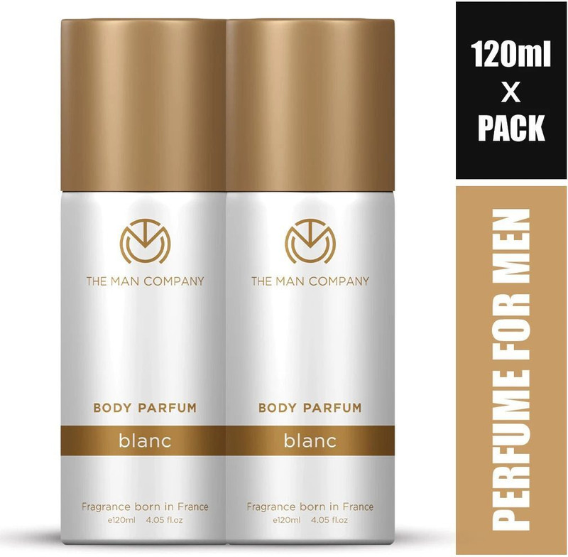 THE MAN COMPANY Body Perfume - Blanc Pack of 2 Perfume - 240 ml(For Men)
