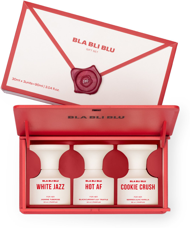 BLA BLI BLU Men Perfume Gift Set|3x30ml|Perfume for Men|Woody & Musky|Long Lasting Perfume  -  90 ml(For Men)