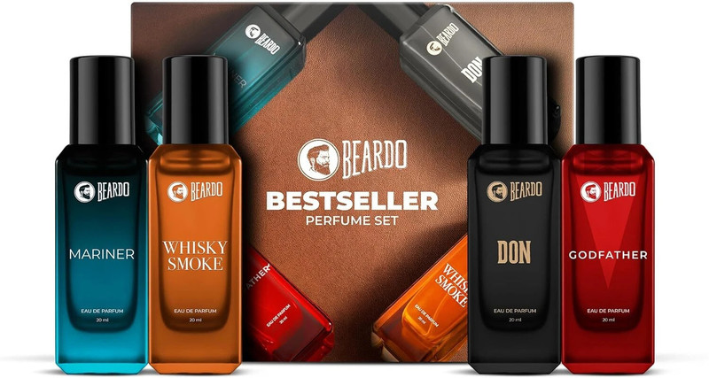 BEARDO Whisky Smoke Godfather Tsunami Black Musk Perfume | Strong & Long Lasting Eau de Parfum  -  80 ml(For Men)