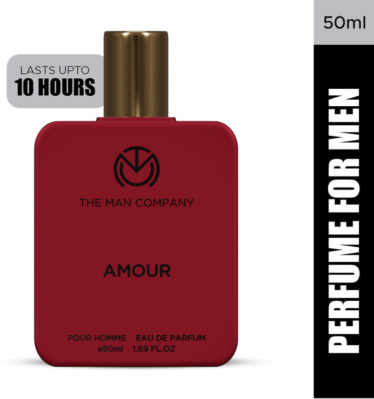 THE MAN COMPANY Amour | Perfume for Men | Premium Fragrance | Long Lasting Freshness | Eau de Parfum - 50 ml(For Men & Women)