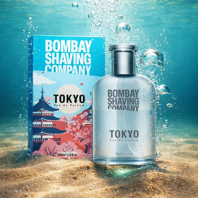 BOMBAY SHAVING COMPANY Tokyo Perfume| Premium Fragrance Gift| Fresh & Woody Eau de Parfum  -  100 ml(For Men)