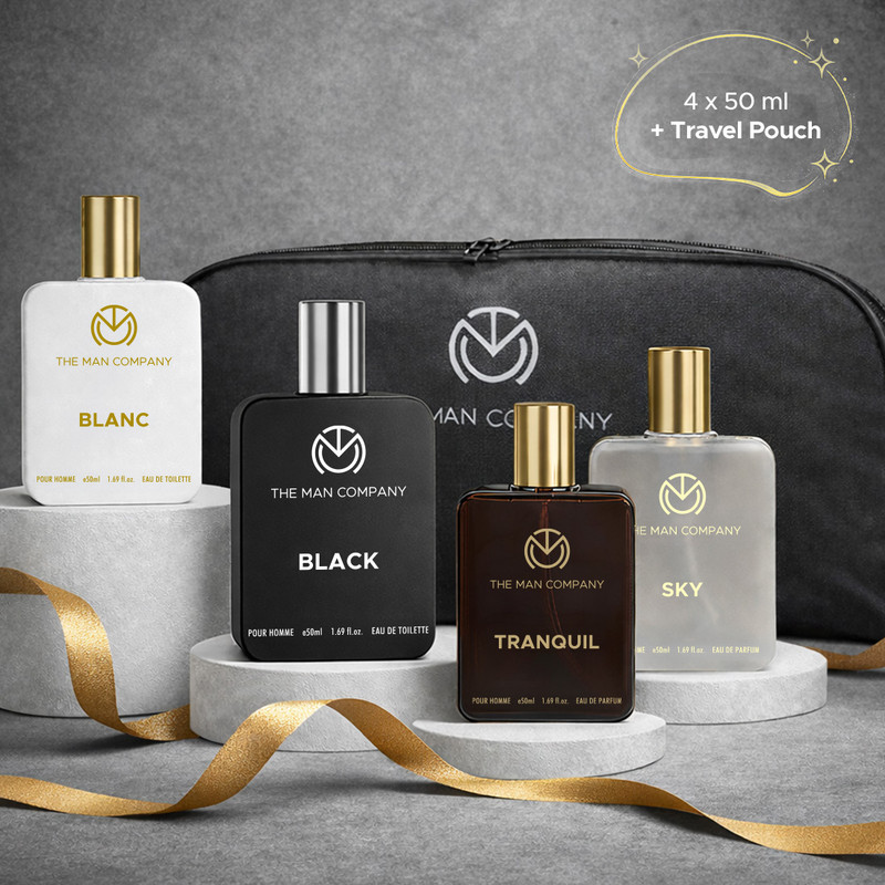 THE MAN COMPANY Perfume Gift Set - Timeless Fragrances | Luxury Long-Lasting Perfumes For Men Perfume  -  200 ml(For Men)
