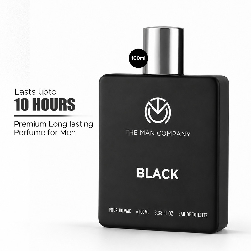THE MAN COMPANY Black EDT Premium Long Lasting Perfume for men Eau de Toilette  -  100 ml(For Men)