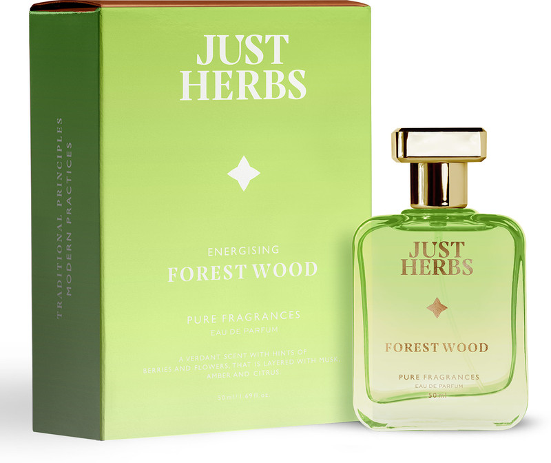Just Herbs Energising Forest Wood Eau De Parfum LongLasting Eau de Parfum  -  50 ml(For Men & Women)