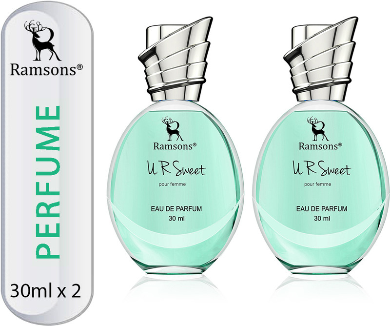 RAMSONS U R Sweet & Lovely Pack of 2 Eau de Parfum  -  60 ml(For Women)