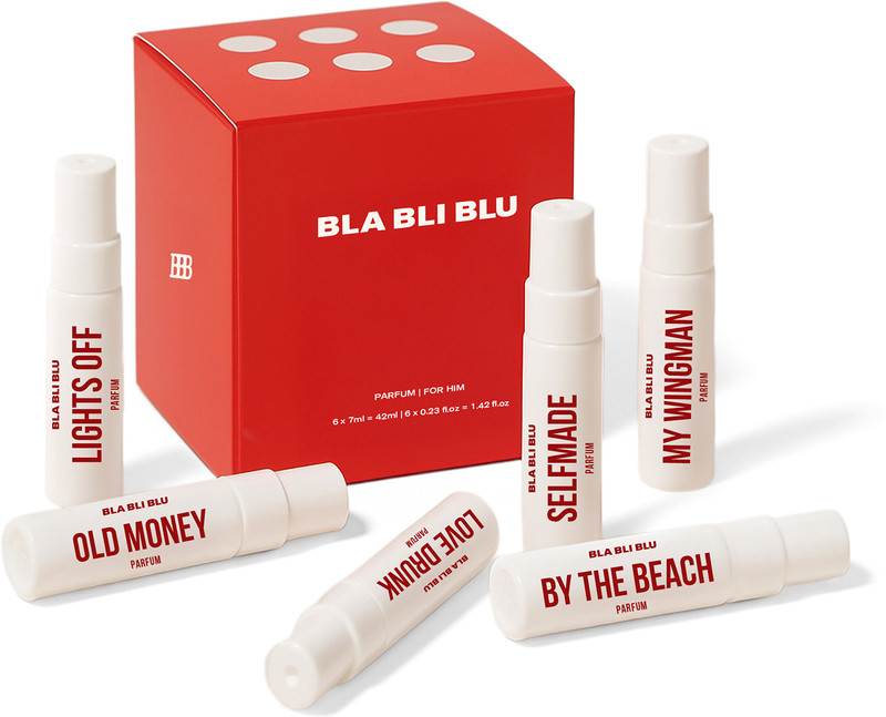 BLA BLI BLU The Game Changer Men Perfume Trial Set|6x7ml|Woody & Musky Notes|Long Lasting| Perfume  -  42 ml(For Men)