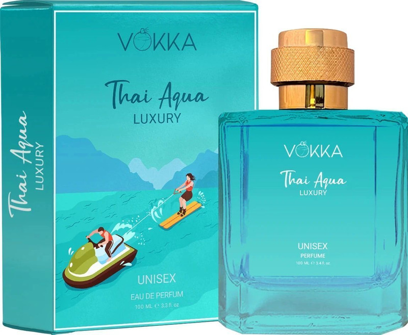 VOKKA Thai Aqua & Aqua 100 ml Each Luxury Long Lasting EDP Fragrance For Gift Eau de Parfum - 200 ml(For Men & Women)