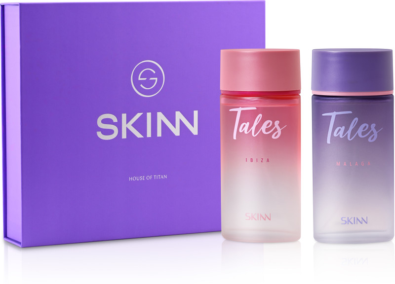 SKINN by TITAN Perfume Gift box 200 ml - Tales Ibiza & Malaga Eau de Parfum  -  200 ml(For Women)