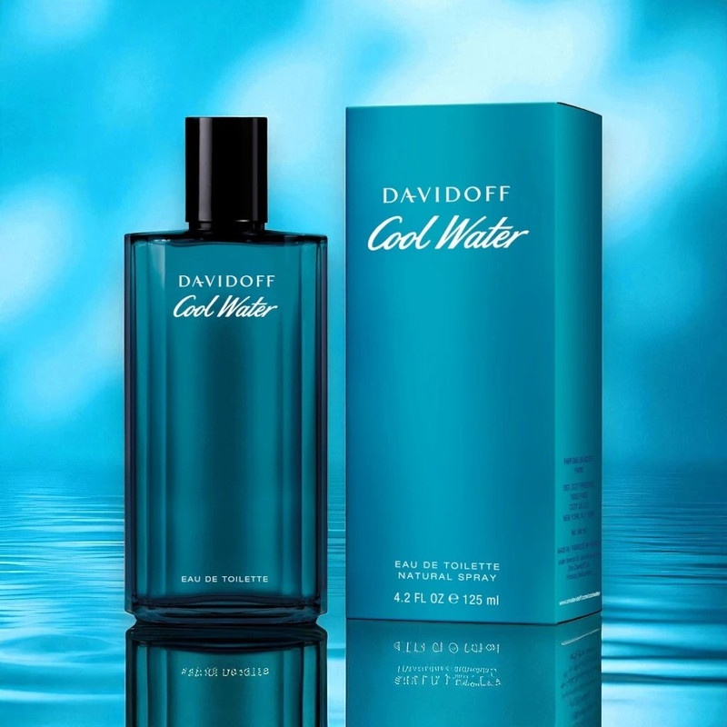 DAVIDOFF Cool Water Eau de Toilette  -  125 ml(For Men)