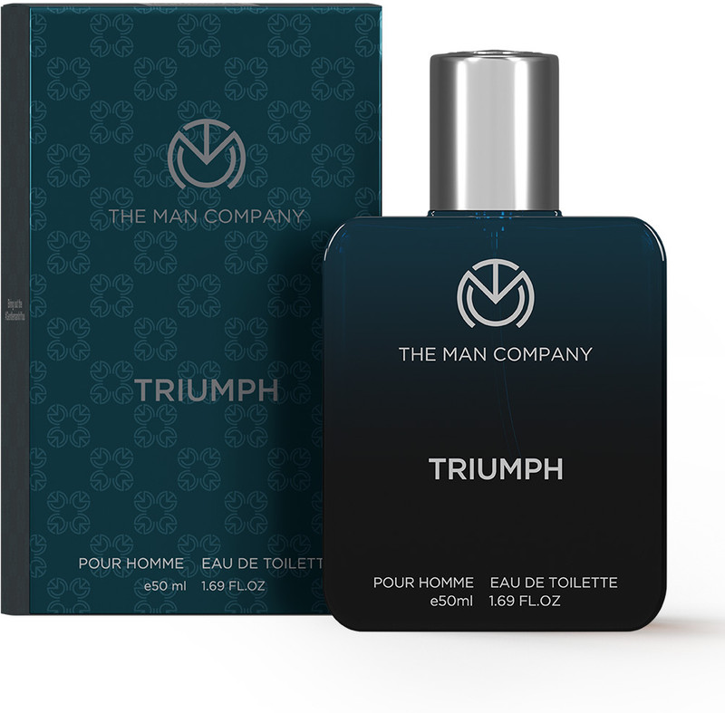 THE MAN COMPANY Triumph Long Lasting Perfume For Men | Ideal Gift For Husband, Boyfriend | Perfume – 50 ml (For Men)
