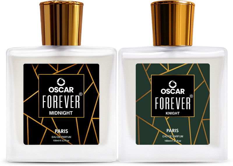 OSCAR Forever Midnight & Forever Knight Perfume Long-Lasting Fragrance|EDP|Pack of 2 Eau de Parfum  -  200 ml(For Men & Women)