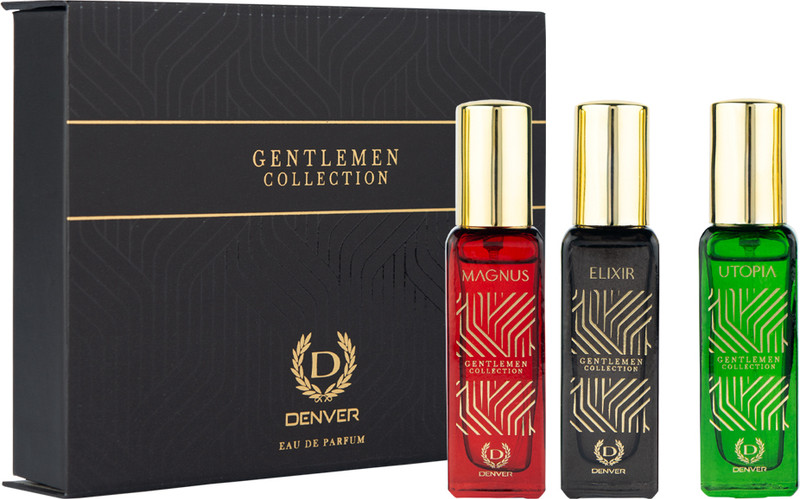 DENVER Gentlemen Collection EDP (20 ml x 3) Perfume  -  60 ml(For Men)