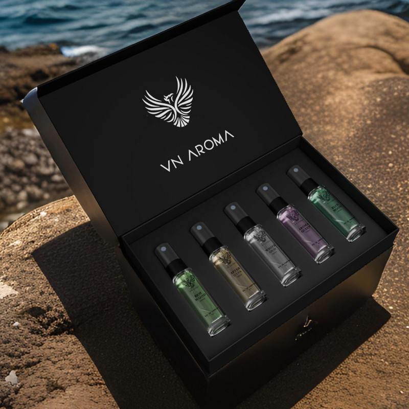 Wild Stone Luxury Perfume Gift Set for Men | 20ml x 4 Long Lasting & Premium Fragrance | Eau de Parfum  -  80 ml(For Men)
