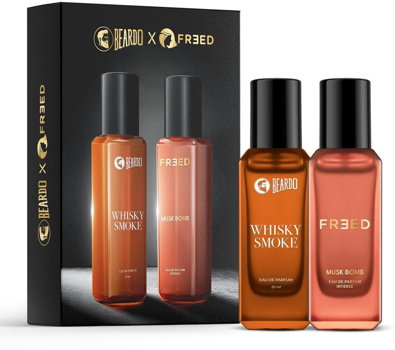 BEARDO Whisky Smoke & Freed Musk Bomb Perfume | Strong & Long Lasting Fresh Fragrance Perfume  -  40 ml(For Men & Women)