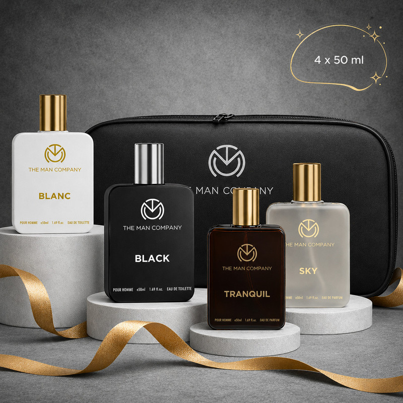 THE MAN COMPANY Perfume Gift Set - Timeless Fragrances | Luxury Long-Lasting Perfumes For Men Perfume - 200 ml(For Men)