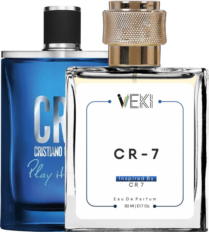 Veki CR7 Blue Perfume, Long Lasting Fragrance, Sweet & Fresh Notes, Luxury Gift Pack Eau de Parfum - 50 ml(For Men & Women)