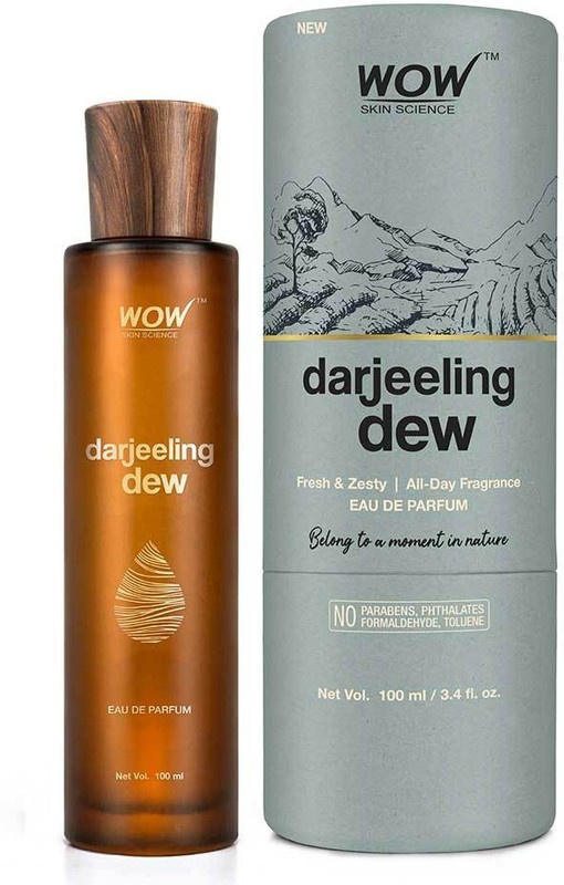 wow skin science Eau De Parfum Darjeeling Dew – Long Lasting & Unisex Perfume Eau de Parfum – 100 ml (For Men & Women)