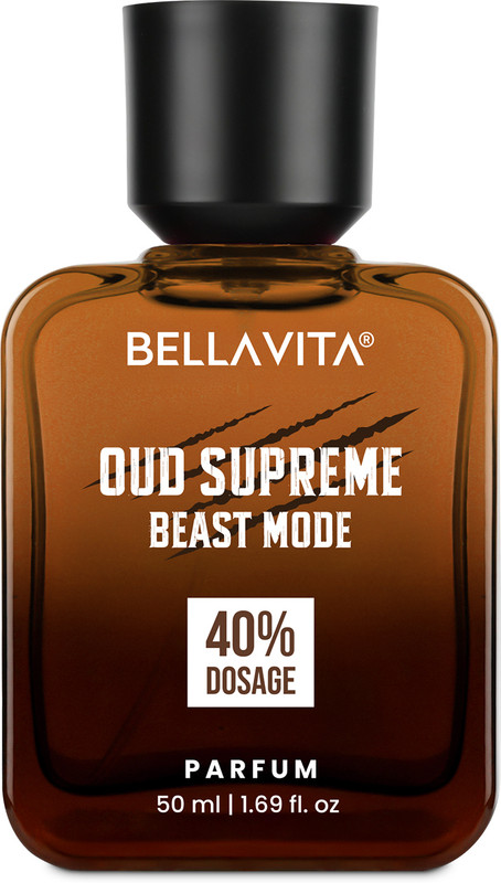 BELLAVITA Oud Supreme Beast Mode Perfume for Men| Long lasting Perfume | Premium Fragrance Eau de Parfum - 50 ml(For Men)