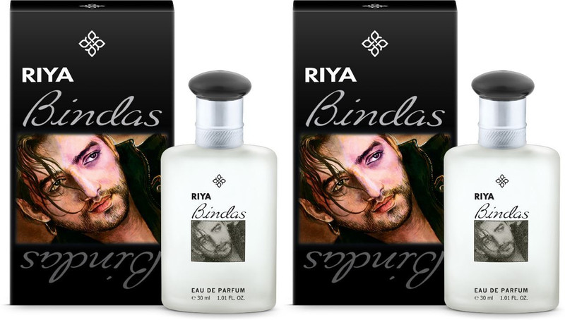 RIYA Bindas | Eau De Parfum | 30ml | pack of 2 Eau de Parfum - 60 ml(For Men)