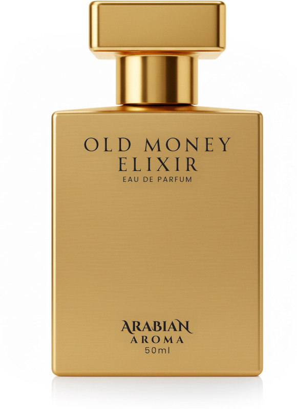 Arabian Aroma Old Money Elixir Perfume for Men Warm Vanilla & Long Lasting Fragrance. Eau de Parfum - 50 ml(For Men)