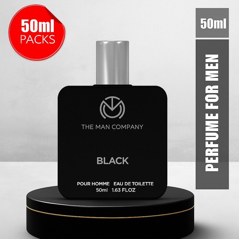 THE MAN COMPANY Black perfume Eau de Toilette - 50 ml(For Men)