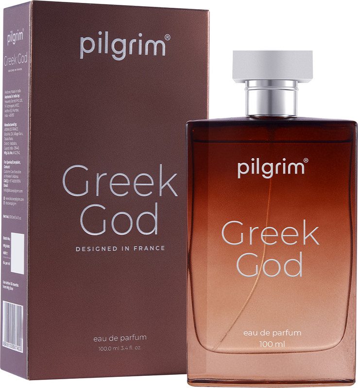 Pilgrim Greek God Woody Long Lasting EDP with Pepper Fragrance Scent Eau de Parfum - 100 ml(For Men)