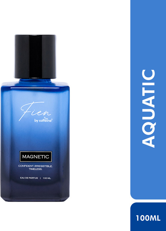 Fien by mCaffeine Magnetic Perfume for Men | Aquatic EDP | 12 Hrs Long Lasting for All Occasions Eau de Parfum  -  100 ml(For Men)