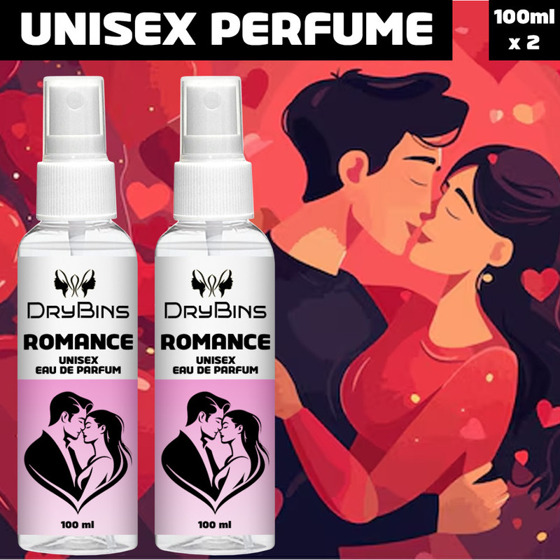 DRYBINS Fresh Car Freshener Spray ROMANCE Unisex Fragrance Mist Vanilla Perfume(2 x 100 ml)