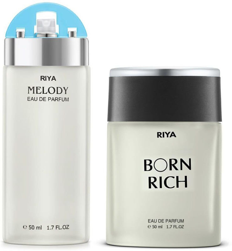 RIYA Bindas, Bawri, Melody Sea Green & Born Rich Perfume | 30 ML Each | Pack of 4 Eau de Parfum - 120 ml(For Men & Women)
