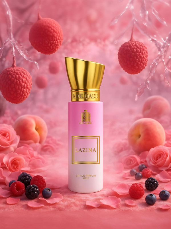 Adilqadri Lazina Perfume For Men & Women | Long-Lasting Fruity & Floral Fragrance | Eau de Parfum  -  20 ml(For Men & Women)