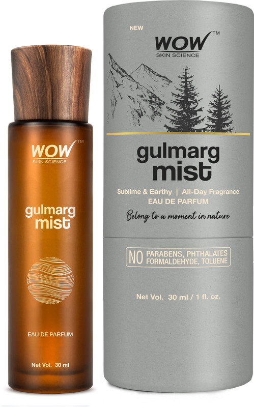 wow skin science Eau De Parfum Gulmarg Mist – Long Lasting & Unisex Perfume Eau de Parfum – 30 ml (For Men & Women)