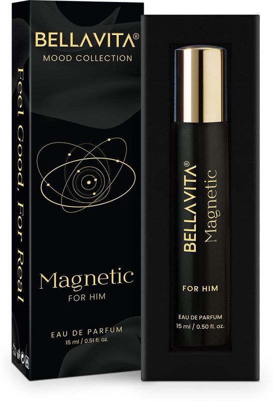 BELLAVITA MOOD COLLECTION Magnetic Perfume for Men|Floral & Amber Notes|Long Lasting| Eau de Parfum  -  15 ml(For Men)